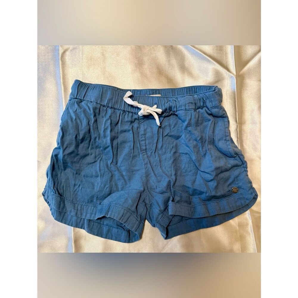 Roxy Navy Drawstring Athletic Shorts
